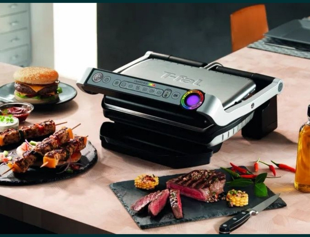 Електричний гриль TEFAL OptiGrill+GC712D34 Київ - фото 4