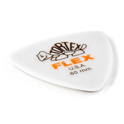 Медиатор Jim Dunlop Tortex Flex Triangle Pick .60mm 6 шт. (456P.60) Винница - изображение 3