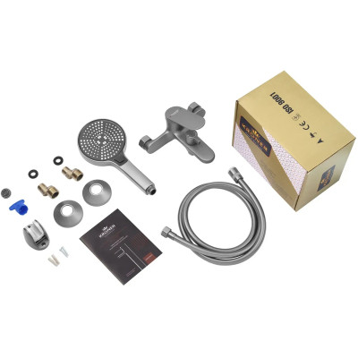 Душовий гарнітур Kroner Linz-GRN060 + змішувач Linz-GRN010 (CVS30158) Вінниця - фото 4