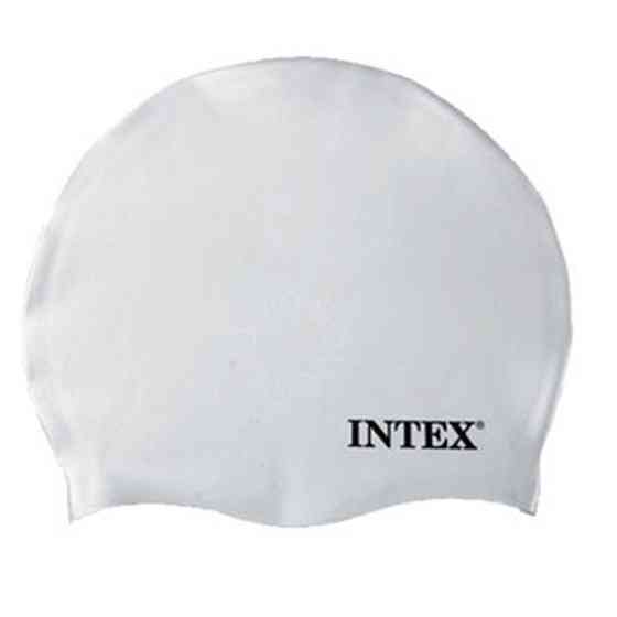Шапочка для плавания Intex белая Бровары