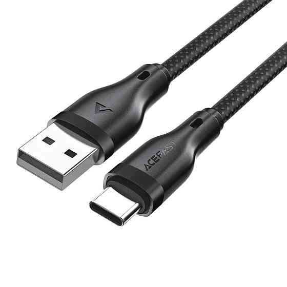 Кабель ACEFAST C8-04 USB-A to USB-C charging data cable Black Київ