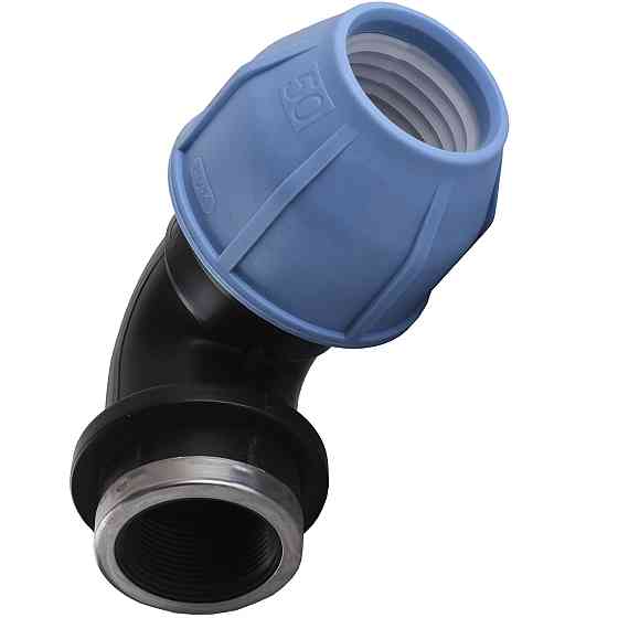 Коліно ПНД Vsplast 50*1 1/4 '' ВР 4002 (000007894) Київ