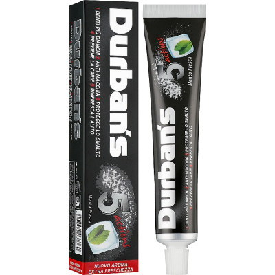 Зубна паста Durban's 5 дій 75 мл (8008970038360) Вінниця - фото 1