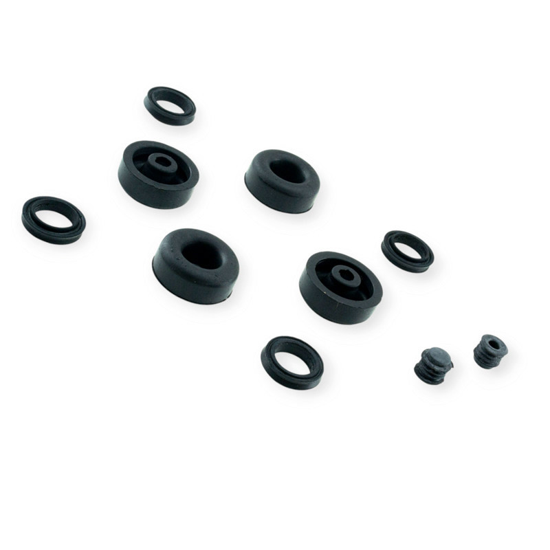 Ремкомплект гальмівного циліндра Москвич 412 (манжети, пильовики) (d-24 мм) AWEL робочого Мукачево - фото 1