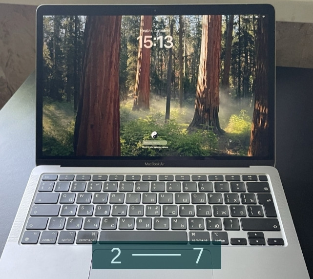 Ноутбук MacBook Air M1 8/256Gb. 2021 Київ - фото 6