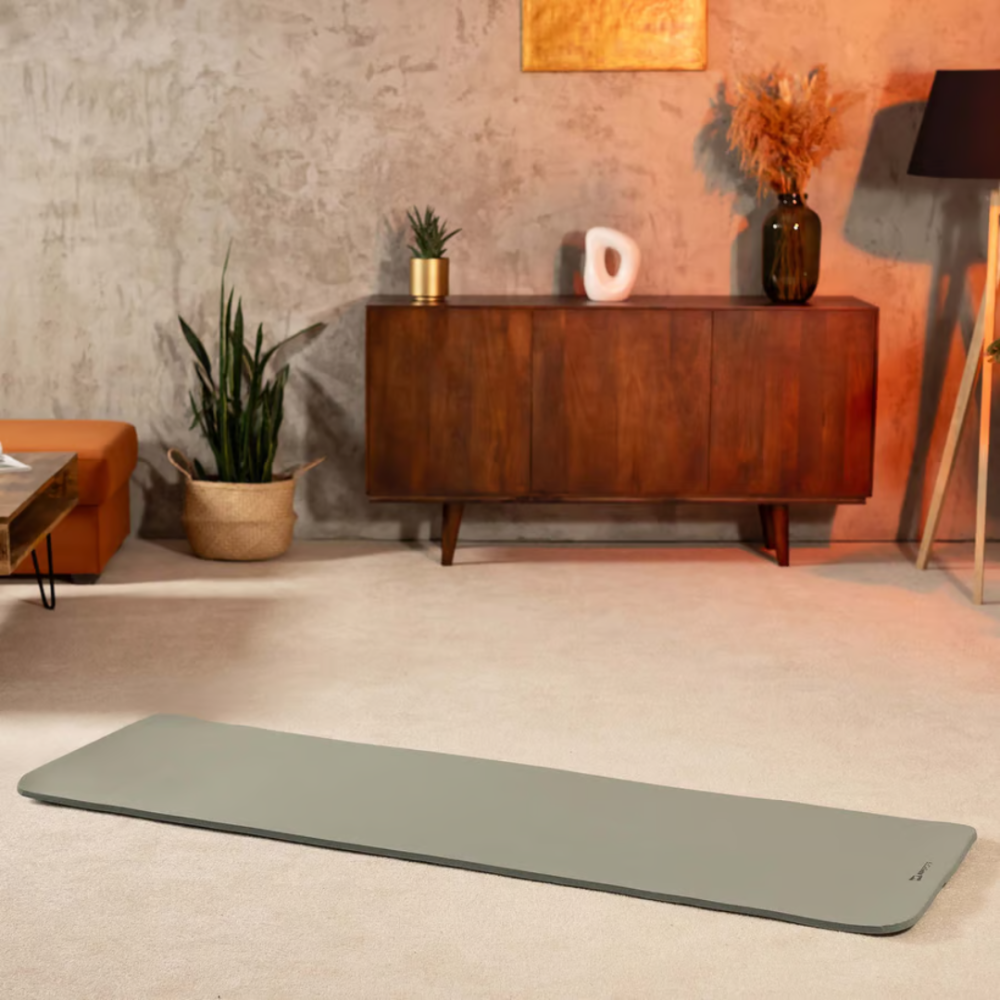 Колрик для йоги Hop-Sport HS-NB010GM NBR 1см оливковый Киев - изображение 8