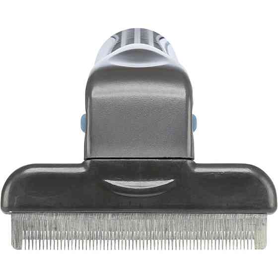 Расческа-триммер Trixie для собак для удаления подшерстка с острым лезвием 8х14 см Киев