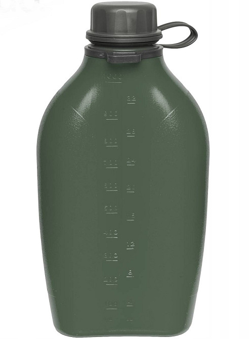 Универсальная Фляга для воды 1 литра с карабином Wildo 