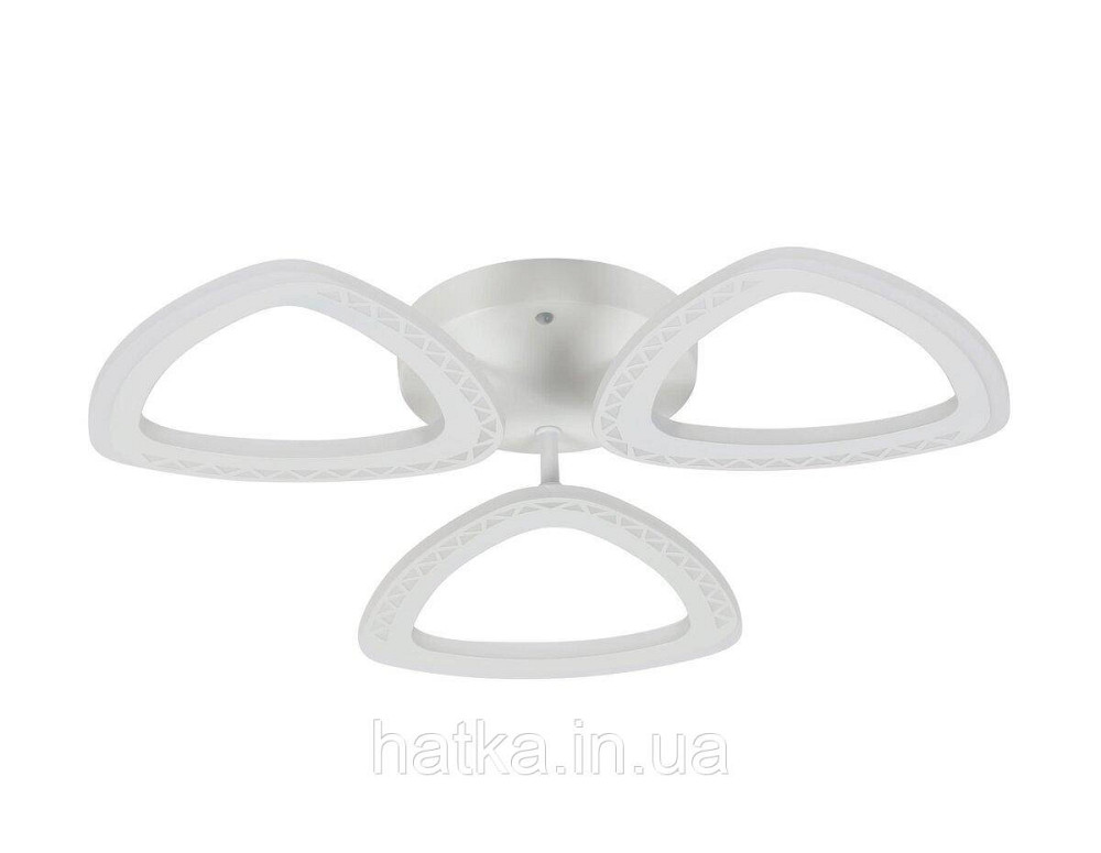 Світлодіодна люстра VALESO G 2704/3 Білий 54W Київ - фото 2