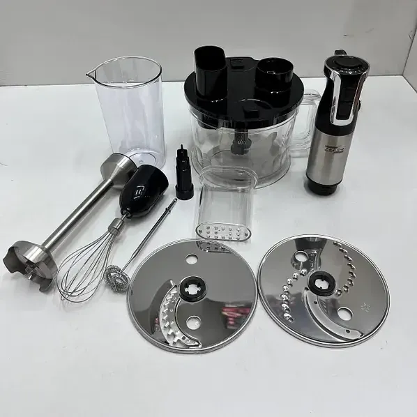 Багатофункціональний блендер 7в1 з потужністю 1500Вт 20 швидкостей, чаша 1.5 літрів  Zepline ZP-797 Чорний Одеса - фото 6