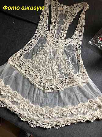 Пляжна накидка майка бежевий Київ