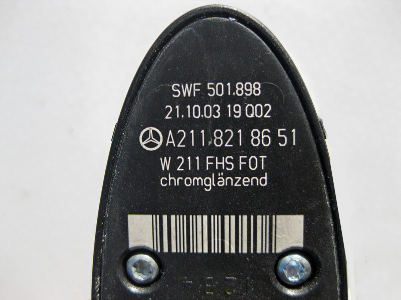 Mercedes-Benz  A2118218651 7167 Кнопка склопідйомника пасажира з хром ободом E-Class W211 CLS C219 Одеса - фото 4