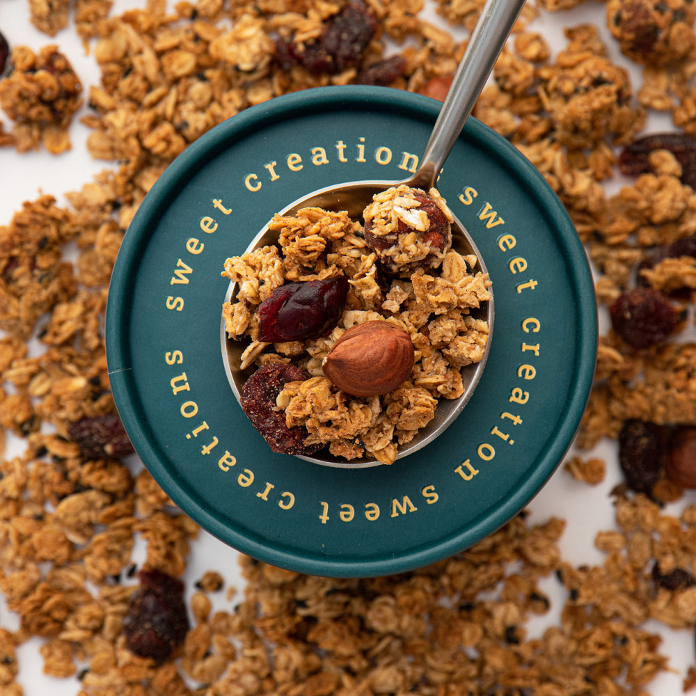 Набор гранолы Mini Ginger Cookie, 1 кг & Sweet Cashew, 250 г в подарок Gregory Mill Киев - изображение 4