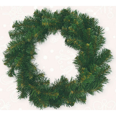 Украшение декоративное YES! Fun венок Рождественский 17,5 см без украшений (903570) Винница - изображение 1