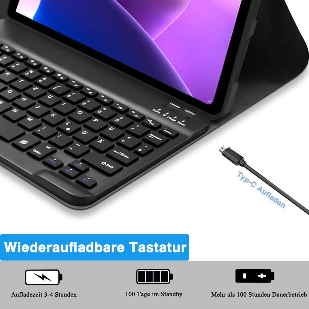 Чехол клавиатура для Lenovo Tab M10 Plus (3-го покаления) 10,6