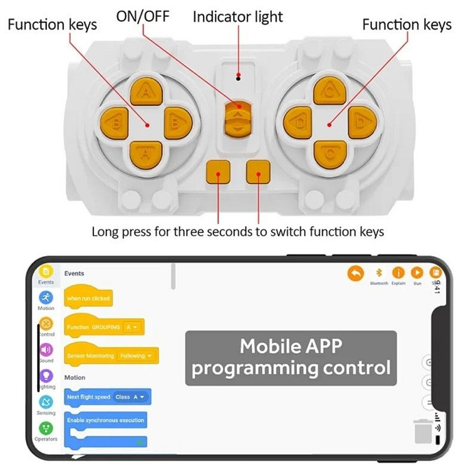 Конструктор лего багі на радіокеруванні Technic K96116 Київ - фото 4