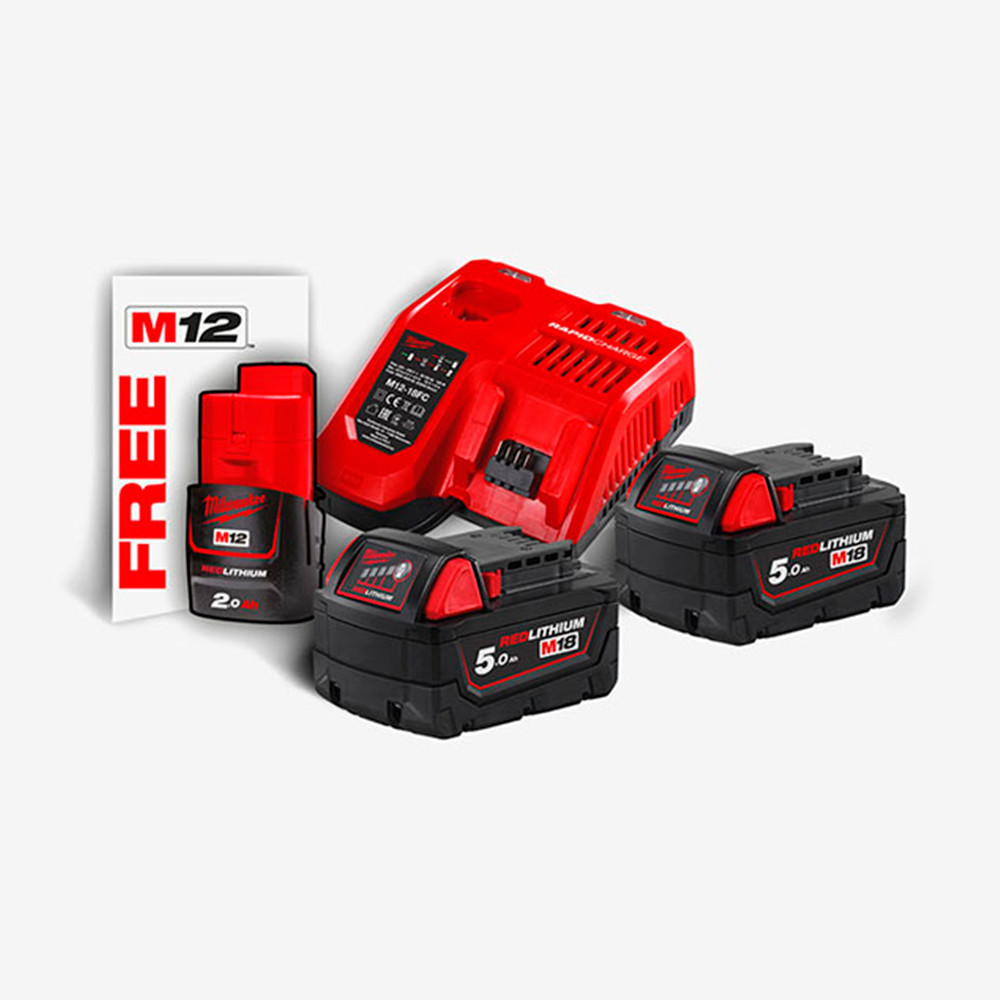 Енергокомплект MILWAUKEE, M18 NRG-502 Одеса - фото 1