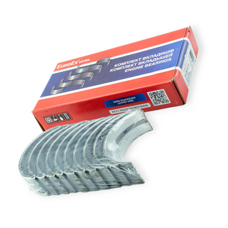 Вкладыши коленвала Москвич 412, 2140, 2141 0,75 коренные Мукачево - изображение 1