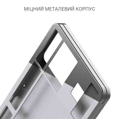 Клавиатура Dark Project ALU87 Daylight ABS RGB Mech G3MS Zircon White/Grey (DPKB_DAYLIGHT_87_ANSI_UA) Винница