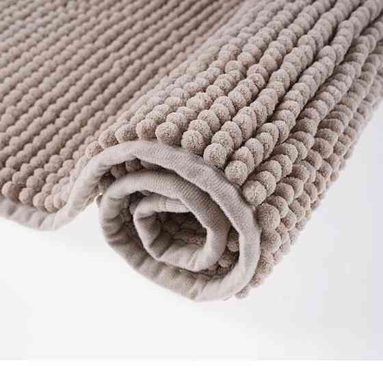 Коврик для ванной комнаты и душа Bathlux изготовлен из специального нескользящего материала, Бежевый Каменец-Подольский