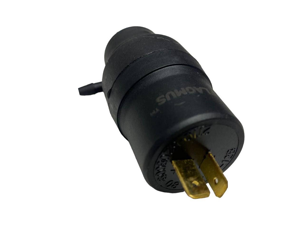 Мотор омивача 2108-2115, 2123, ГАЗ 3110, 3302, 2217, 2705, 31105 чорний бачка Мукачево - фото 1