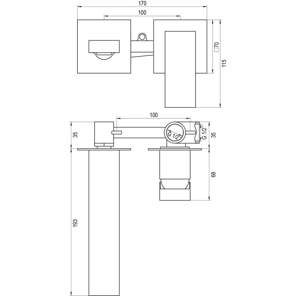Смеситель для умывальника TOPAZ ODISS TO 18235-H66-BL Киев - изображение 8