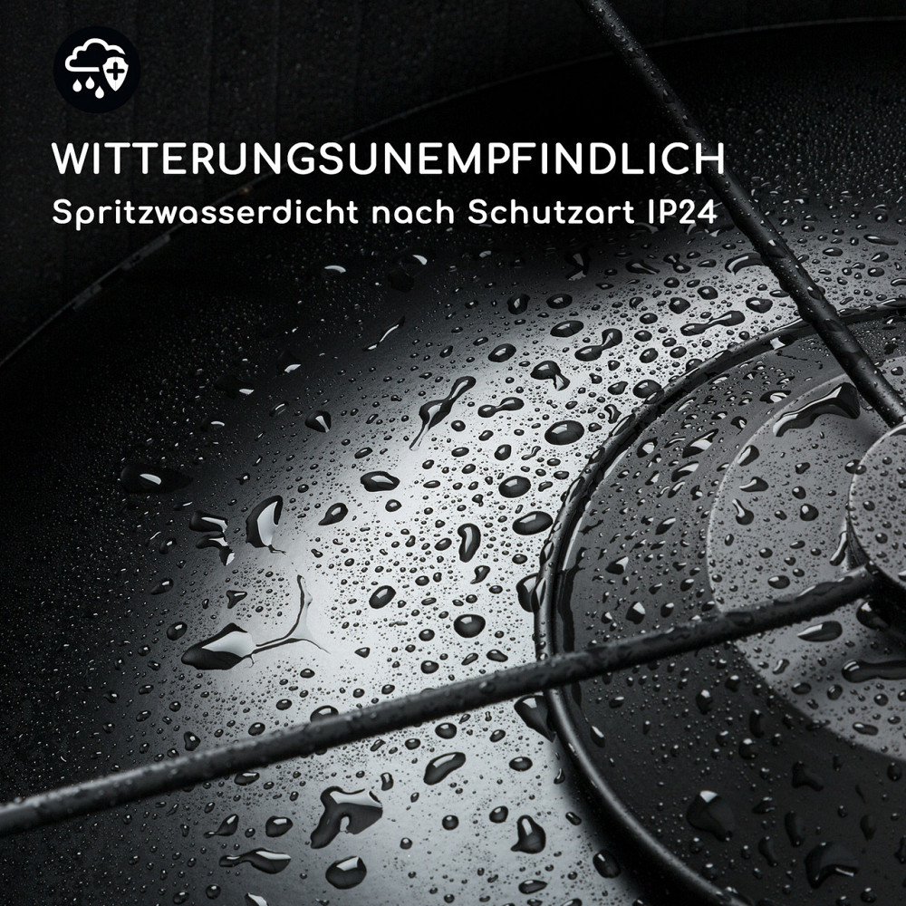 Нагрівач для тераси Venice Heat 800/1000/1800 Вт з дистанційним керуванням чорний Чорний (Німеччина, Рівне - фото 5
