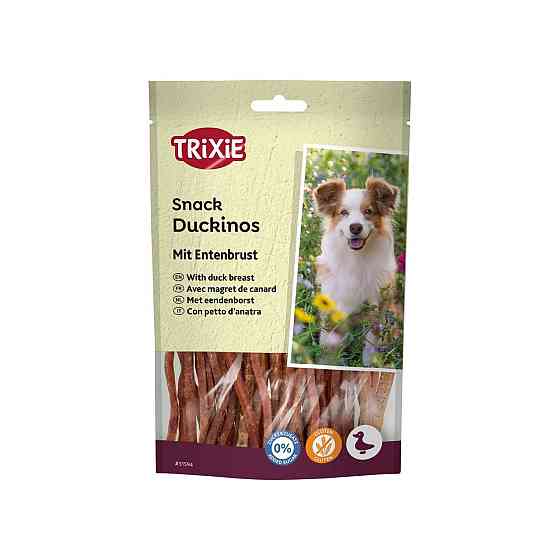 Trixie (TX-31594) PREMIO Duckinos ласощі для собак соломка з качиною грудкою 80 г Вінниця