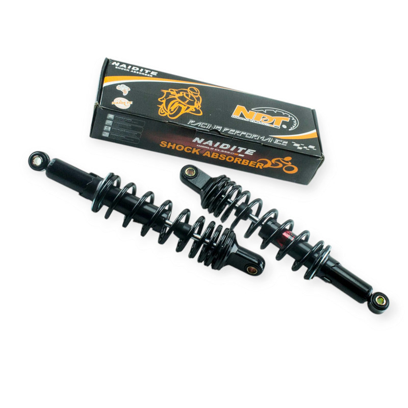 Амортизатор мопед Дельта, мотоцикл Мінськ 340мм регульовані (димчасті) (пара) м'які задній Мукачево - фото 1