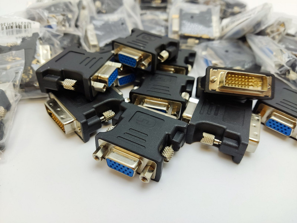Перехідник DVI VGA MF Луцк - изображение 1