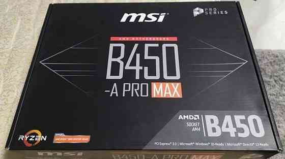 Материнская плата MSI B450-A Pro Max. Киев