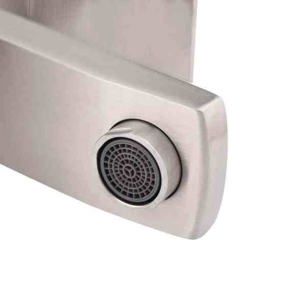 Змішувач для раковини Lidz (NKS) 10 30 001F, нікель (LIDZNKS103000100) Київ