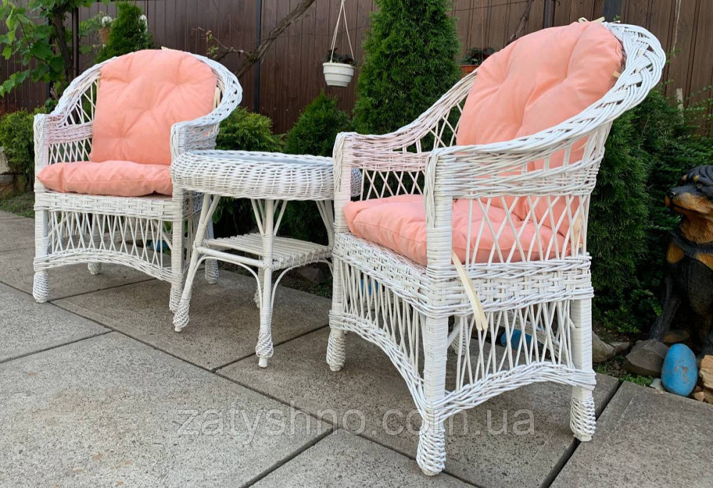 Набір меблів із лози Київ - фото 5