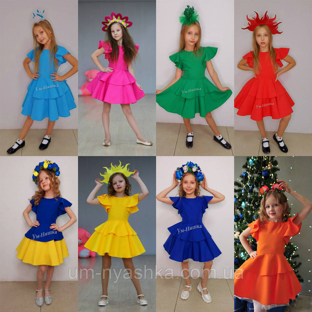 Синее нарядное платье на девочку Кривой Рог - изображение 9