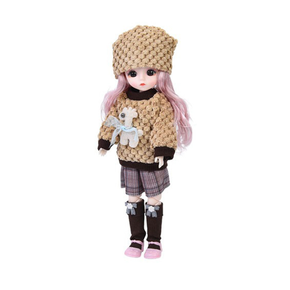 Детская игровая кукла F0322(Brown-1) шарнирная, размер 29 см Винница - изображение 1