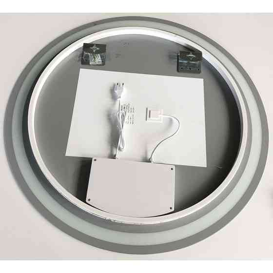 Зеркало Zerix Solo MC01-80 с LED Touch, Anti-fog, диммером, регулятором яркости (ZX6064) Киев