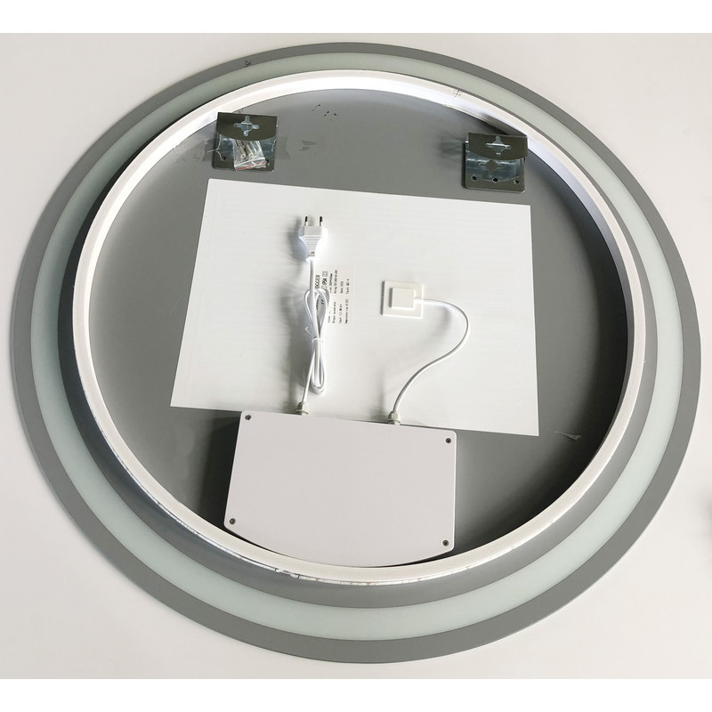 Дзеркало Zerix Solo MC01-80 з LED Touch, Anti-fog, димером, регулятором яскравості (ZX6064) Київ - фото 3