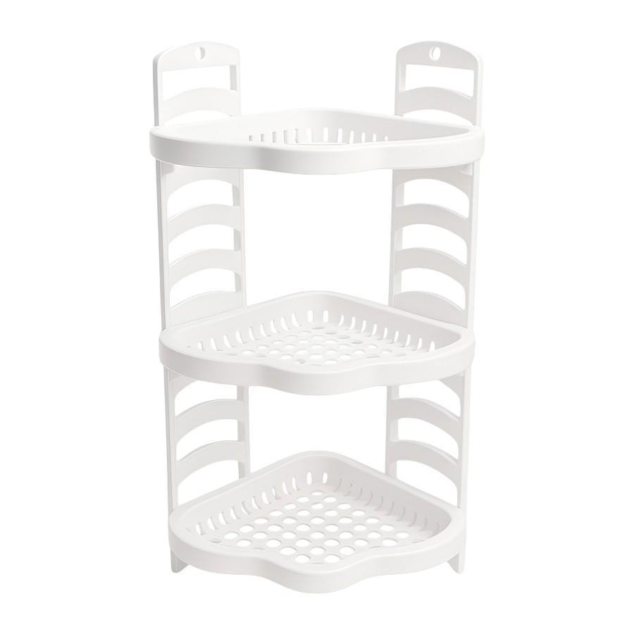 Полка для ванной угловая пластиковая Харьков - изображение 2