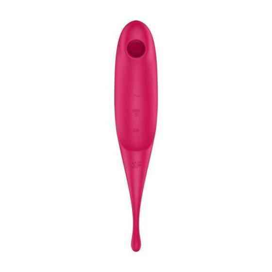 Вакуумний кліторальний стимулятор - Satisfyer Twirling Pro Red Sex Aura Київ