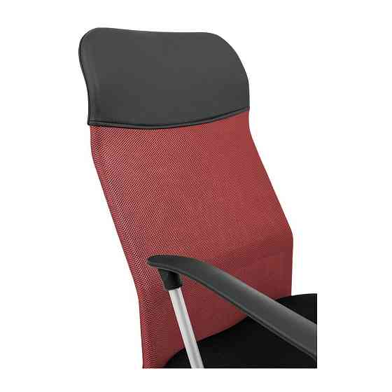 Офісне крісло керівника Ultra M1 Tilt Чорно-червоний Київ