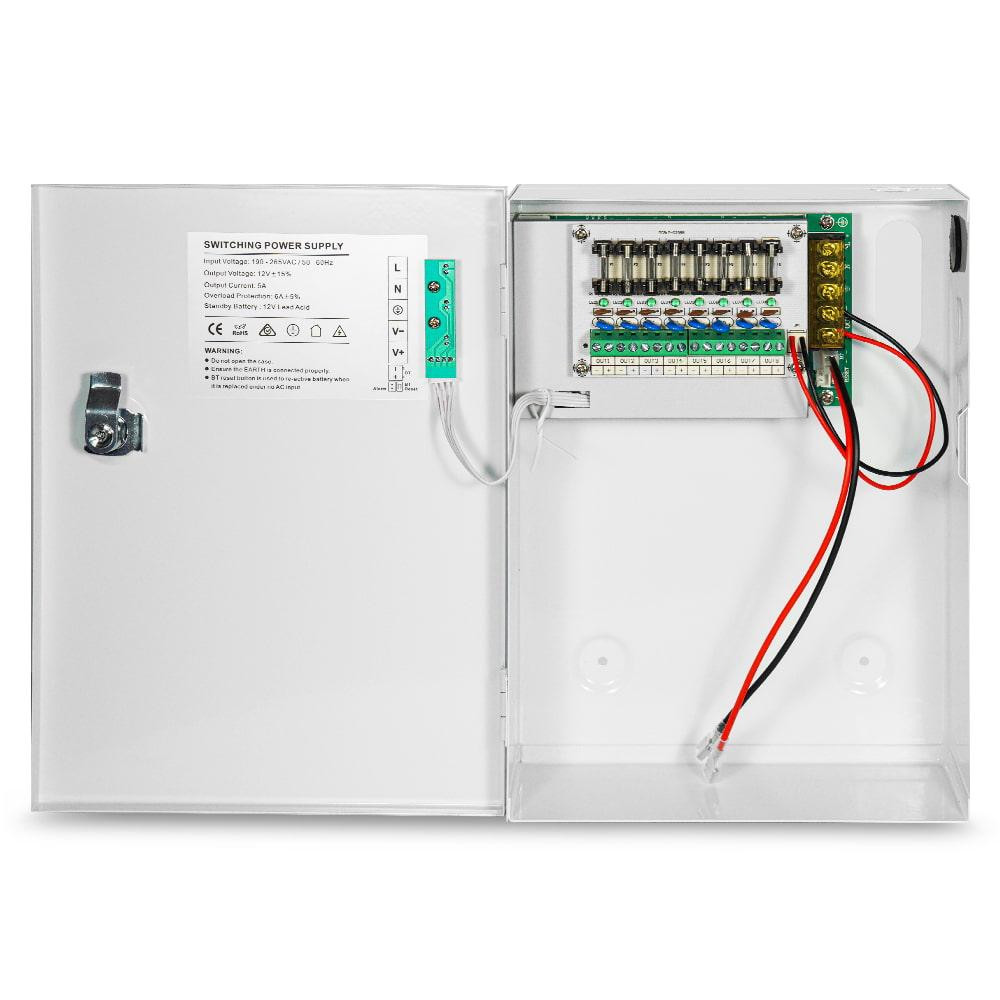 Джерело безперебійного живлення Kraft PSU-1205/8CH (41-00031) Киев - изображение 13
