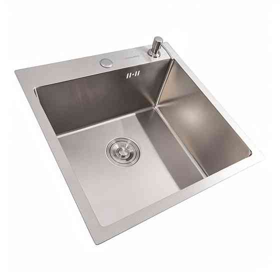 VALESO Кухонна мийка 50*50 нержавійка Valeso Handmade (товщина 3,0/1,5) Киев