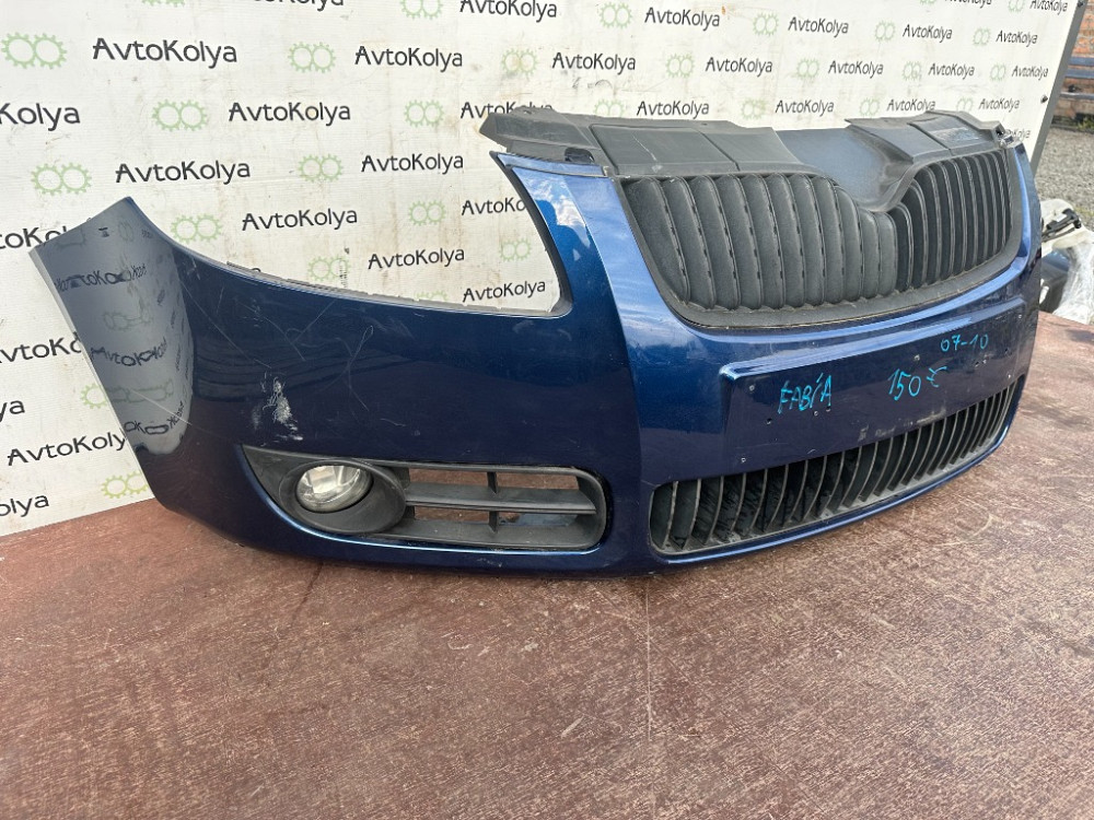 Бампер передній Skoda Fabia II 2007-2010 Ковель - фото 3