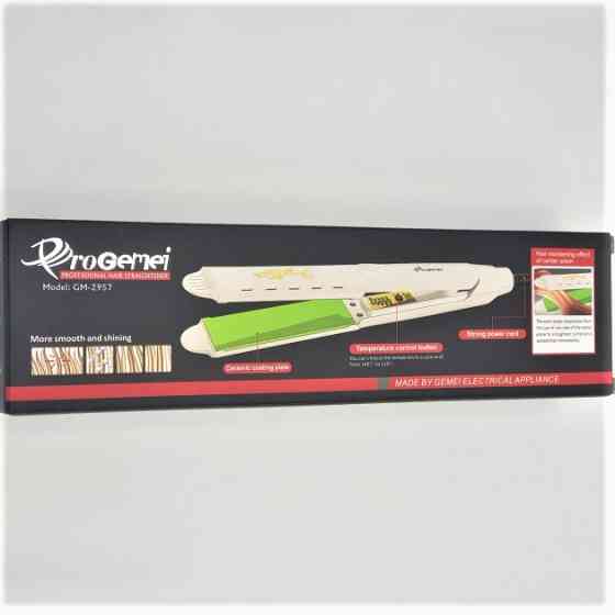 Праска Щипці для Укладання Волосся ГОФРЕ Кераміка з Регулятором Температури Дніпро