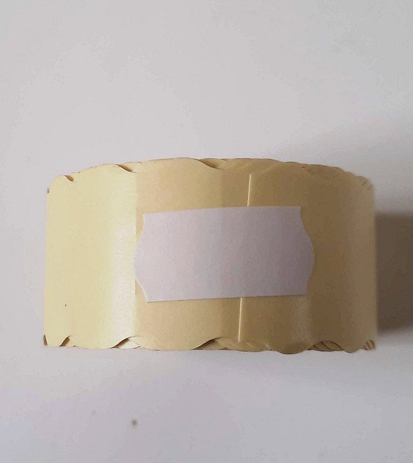 Этикетка (Ценники) под пистолет фигурная 26х12 мм, белая, 1000 шт Павлоград - изображение 7