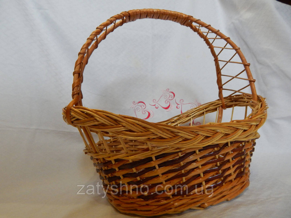 Подарунковий кошик плетений Київ - фото 1