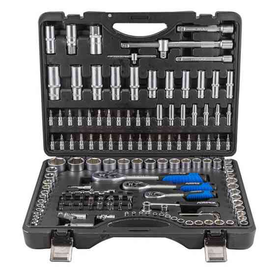 Набір інструментів 150пр. 1/2",1/4",3/8" (6гр.) (4-32мм) Одеса