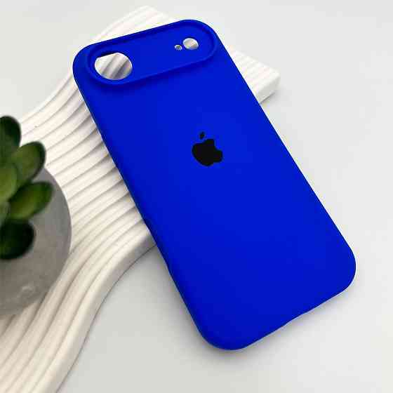 Чохол для смартфона Silicone Full Case AA Camera Protect for Apple iPhone 17 Air 45,Shiny Blue Київ