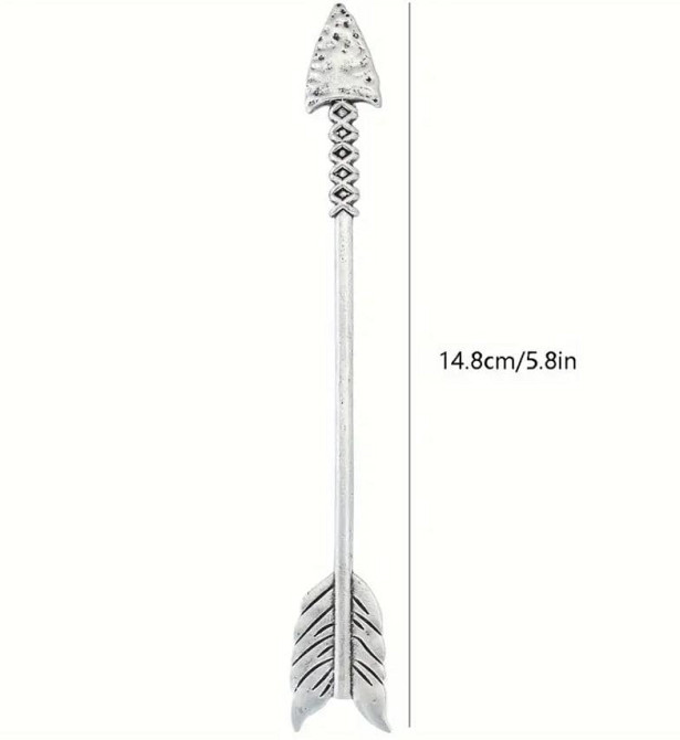 Винтажная заколка в виде стрелы – шпилька для волос Стрелка украшение для волос, стильные аксессуары Киев - изображение 3