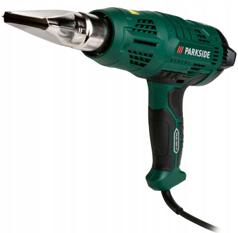 Електричний будівельний фен з дисплеєм 5 режимів і 4 насадками Parkside (PHLGD 2000 C4) Нововолинськ - фото 4